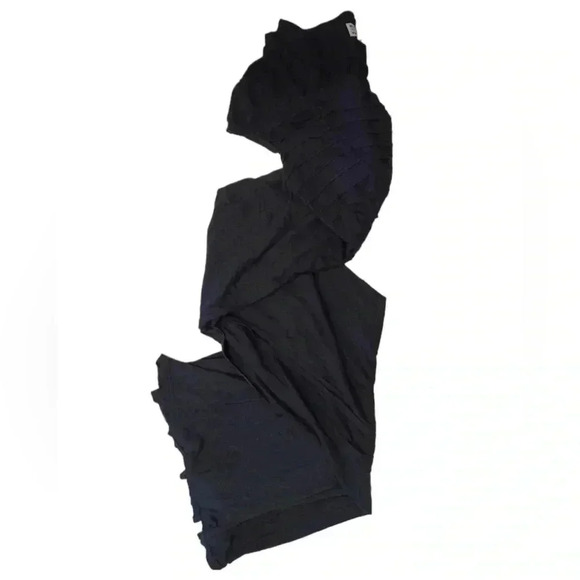 RVCA Black Maxi Short  Sleeve Dress Size Medium - Picture 5 of 9